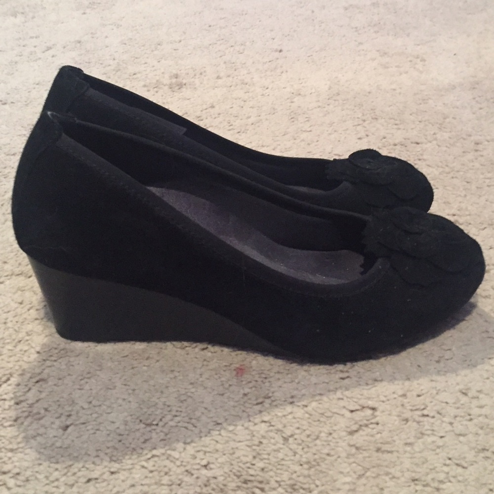 Women's Vionic Black Hayes Wedge