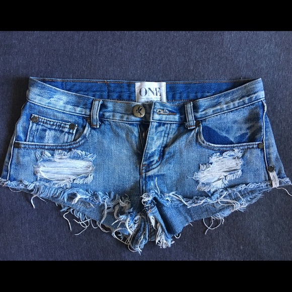 One Teaspoon Denim Shorts