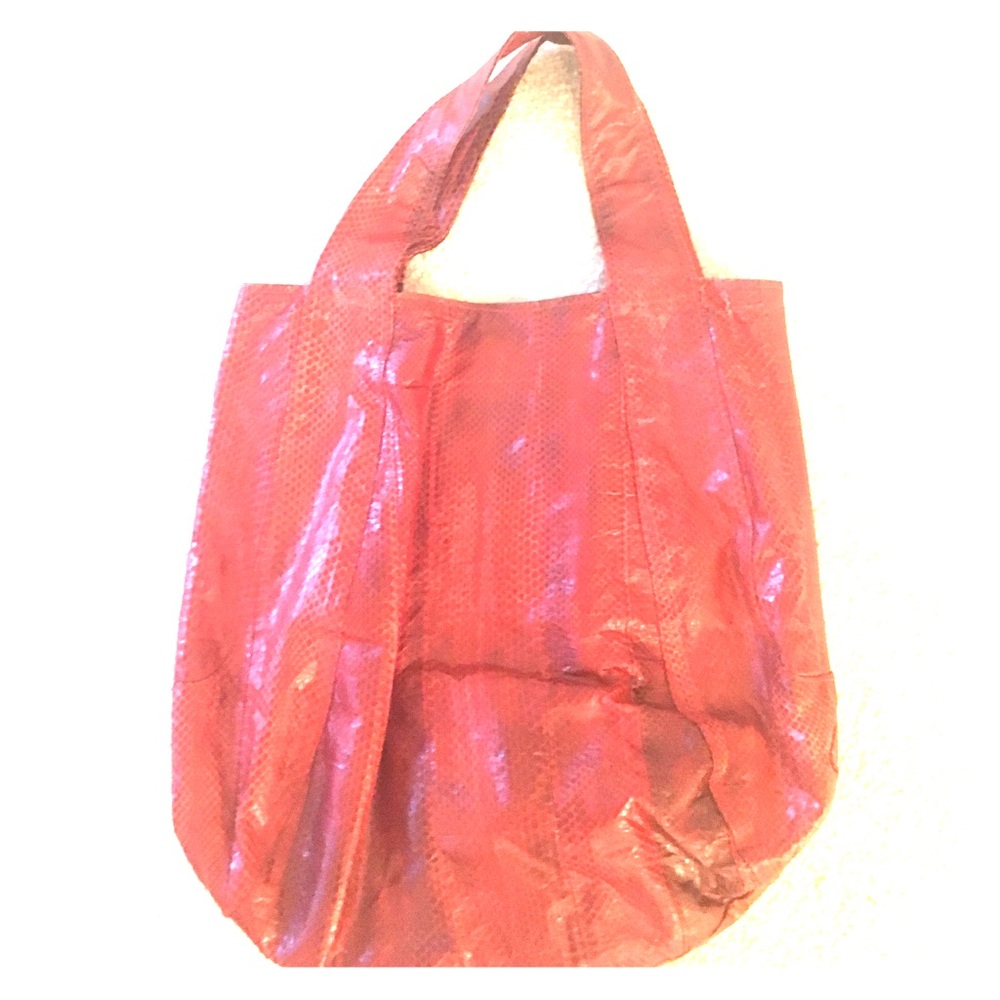 Red Python Tote - image 1