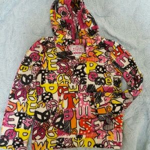 Children's Place multi color fleece hoodie Size 5