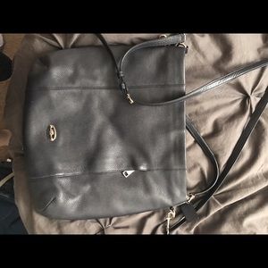 Navy blue coach cross body!