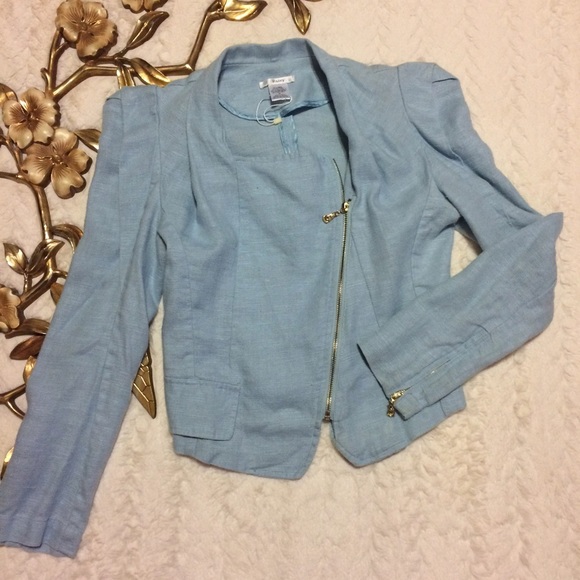 Esley Jackets & Blazers - NWOT Esley Blue Blazer