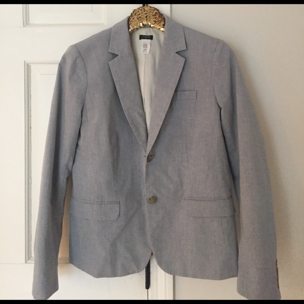 J. Crew Factory Cotton Blazer. EUC. Size 6.