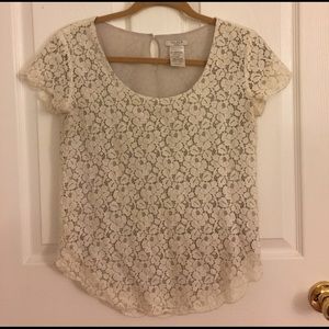 Aritzia Talula lace top