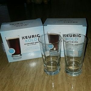 Keurig Kold Glasses