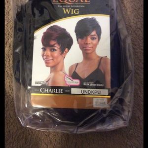 Brand new purple and black wig