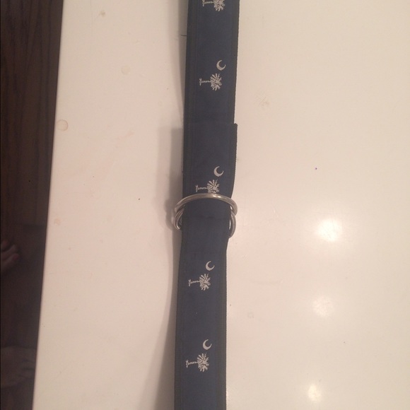 "South Carolina" State Logo Belt w/Palm Tree &Moon - Picture 2 of 6