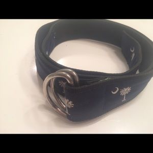 "South Carolina" State Logo Belt w/Palm Tree &Moon