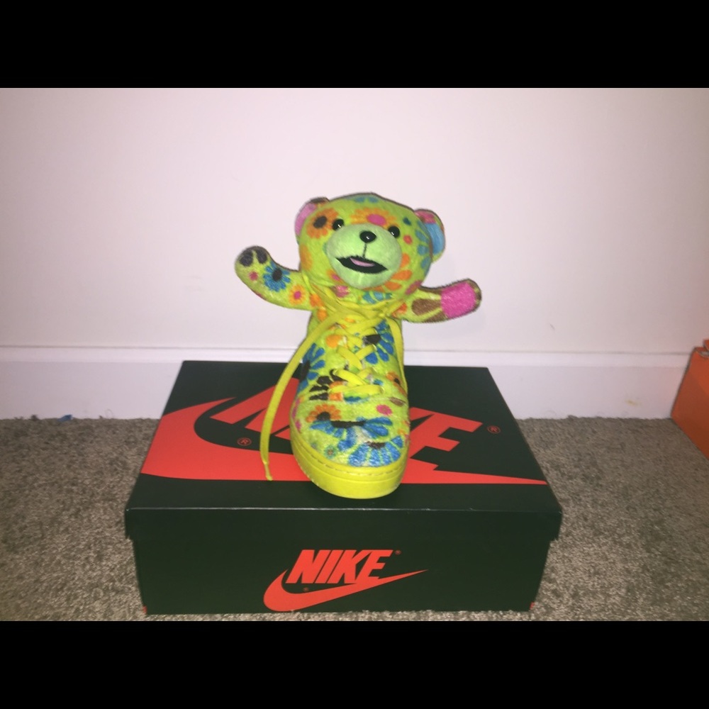 Multi Color Bear Jeremy Scott