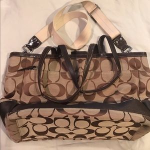 Coach diaper bag