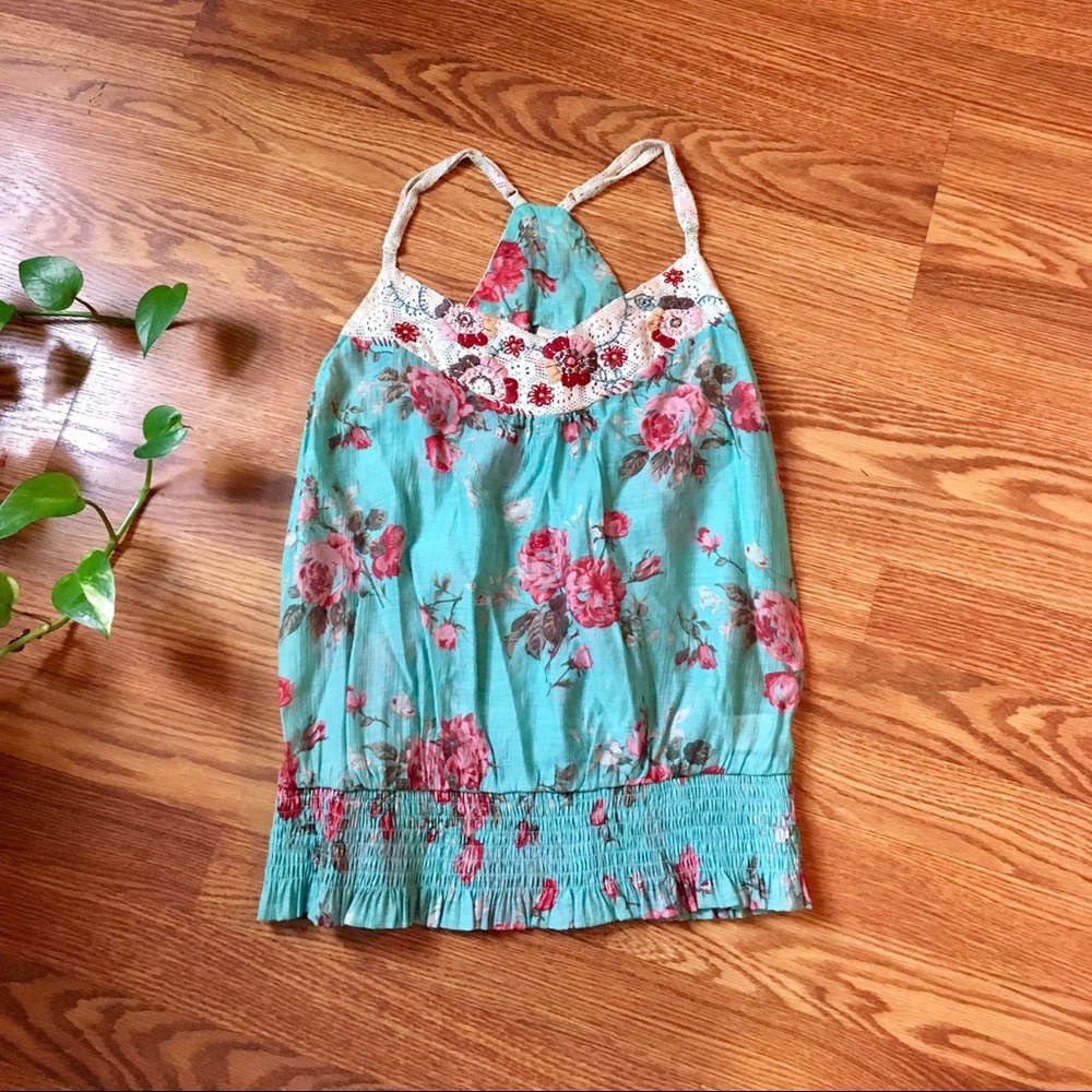 Floral Tank Top