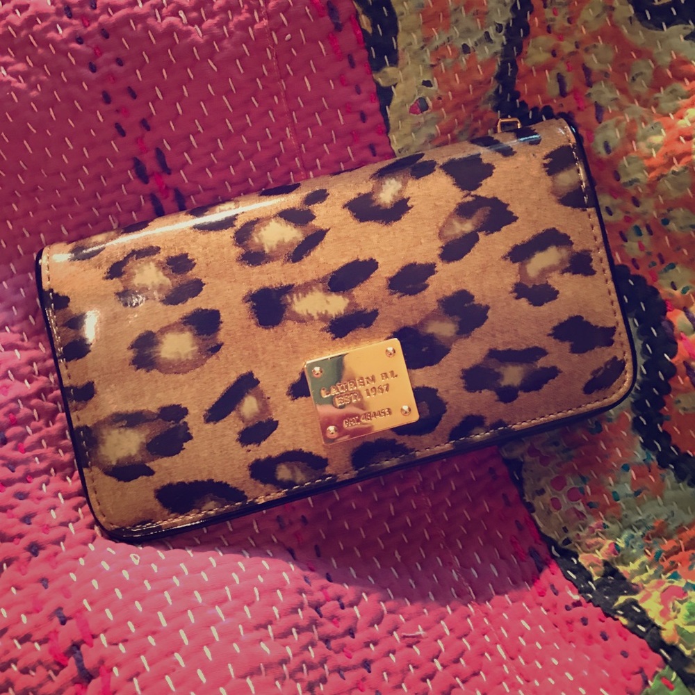 Ralph Lauren Leopard Wallet
