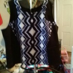 Lane bryant sleeveless top, blouse, shirt