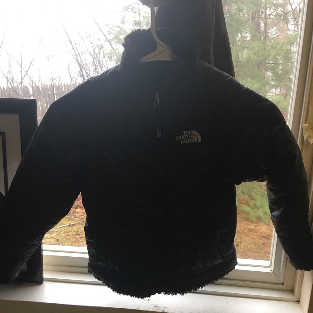 Girls reversible NorthFace jacket