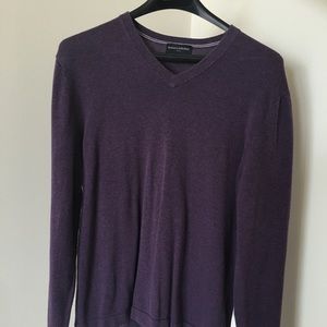 Banana republic men's small purple sweater