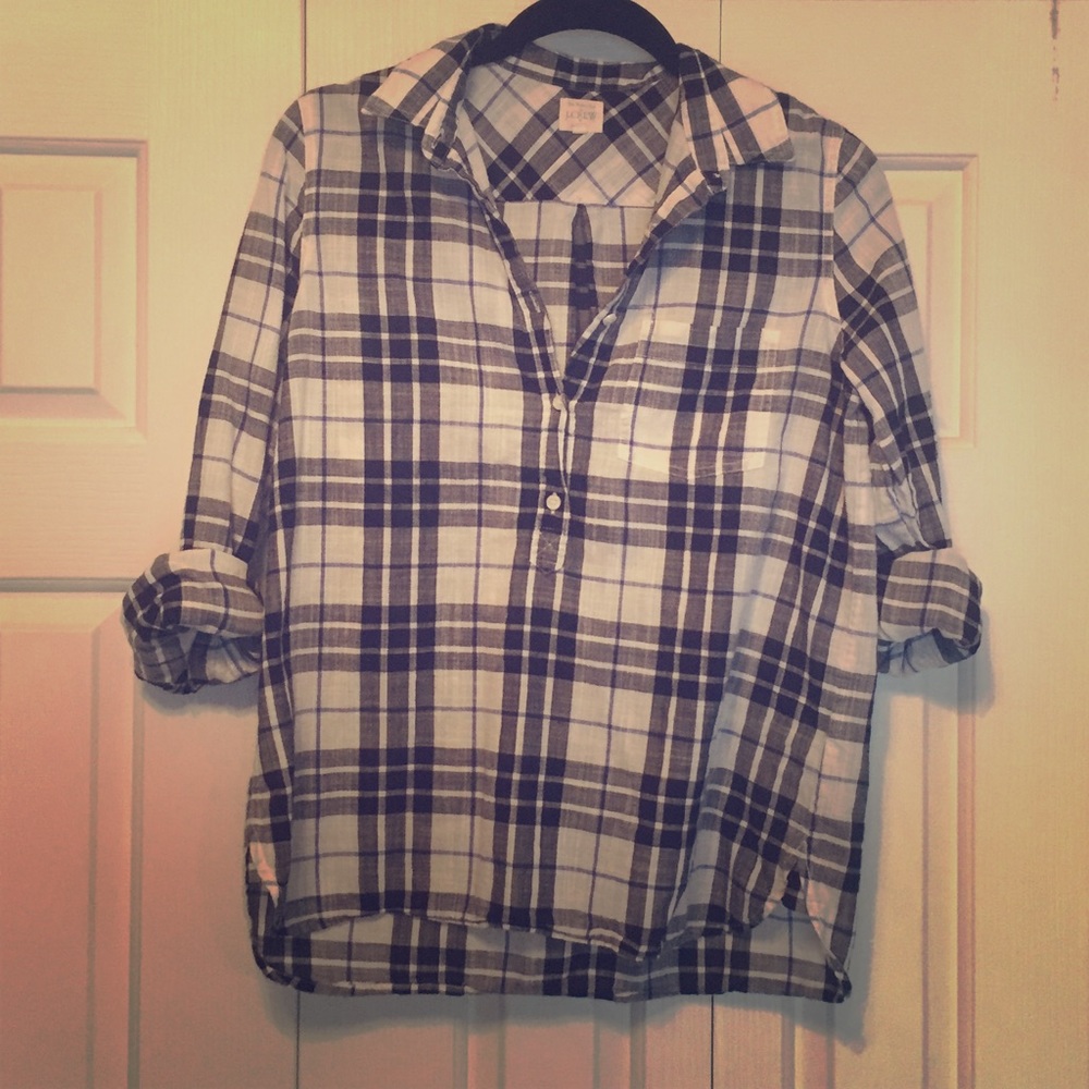 Plaid JCrew shirt