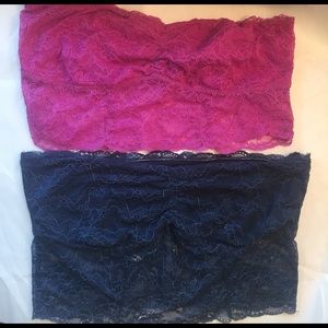 2 American Eagle bandeaus