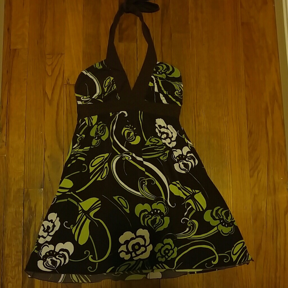 Cute tunic halter dress, excellent condition