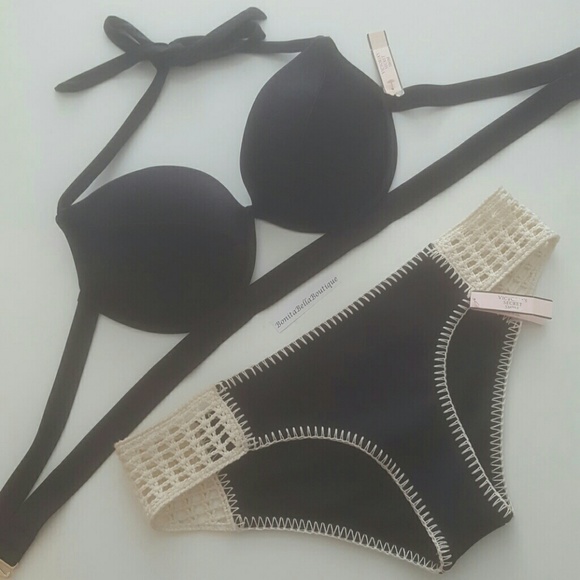 Victoria's Secret 36C MEDIUM CROCHET BIKINI BUNDLE