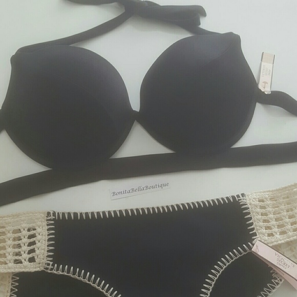 Victoria's Secret 36C MEDIUM CROCHET BIKINI BUNDLE