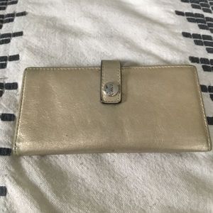 Gold Coach wallet