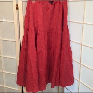 SALE!💋Vintage Boden silk maxi skirt