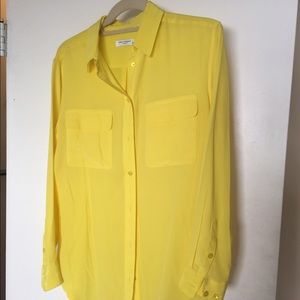 Canary yellow equipment xs shirt