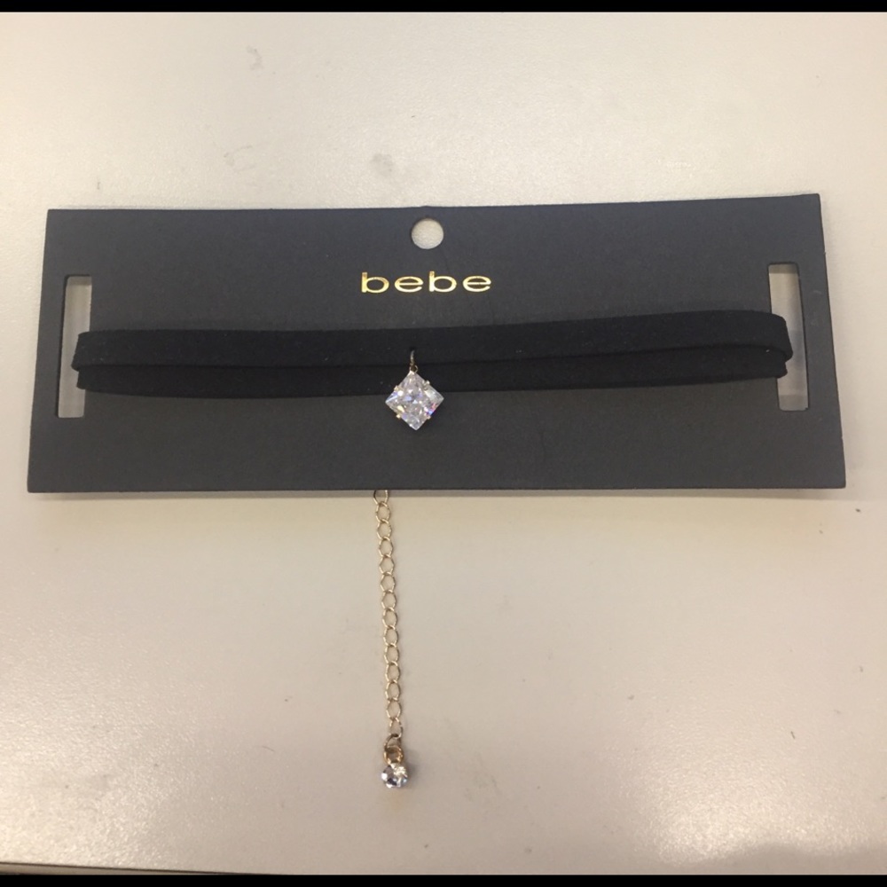 Bebe Choker with Diamond Detail