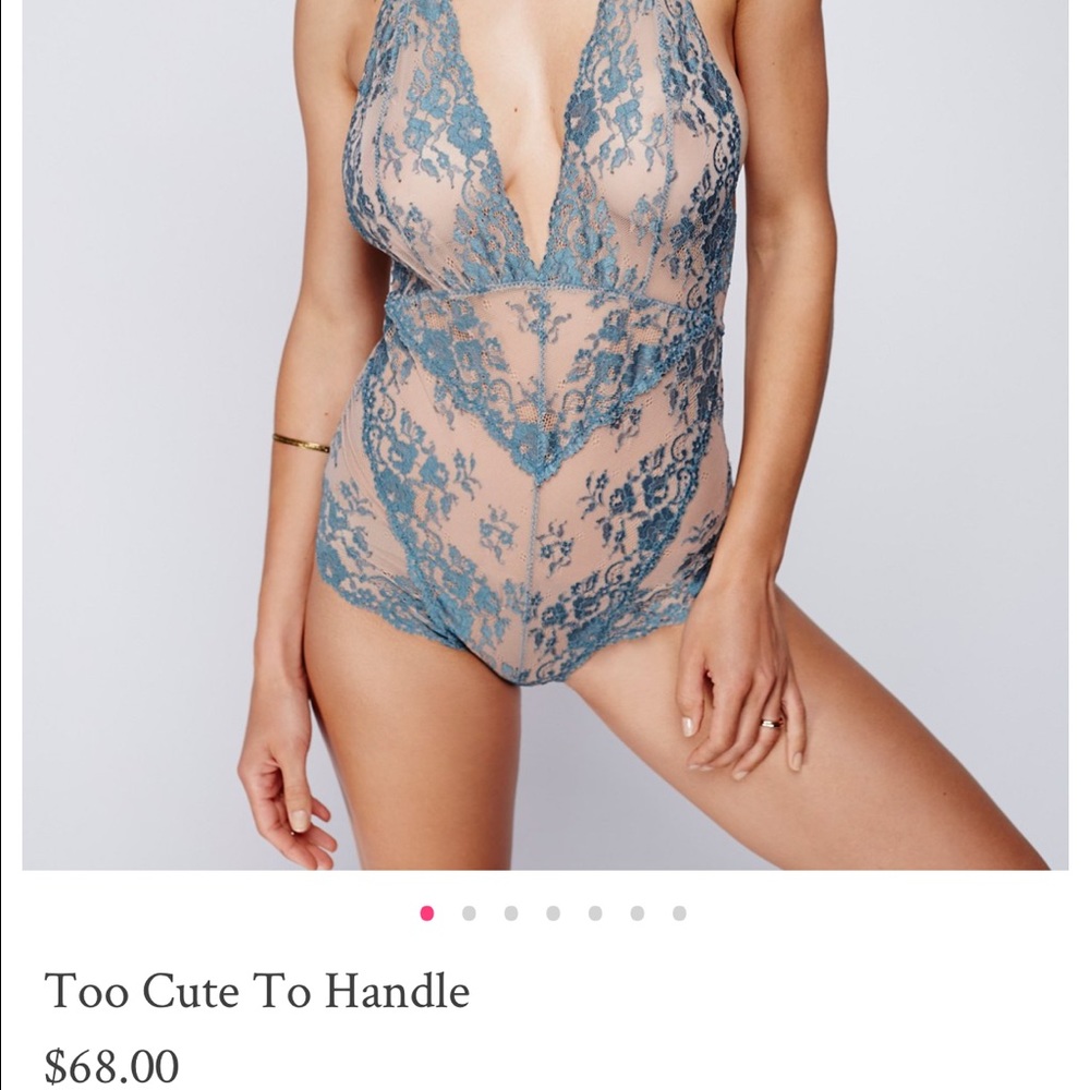Free People lace bodysuit. Brand new!