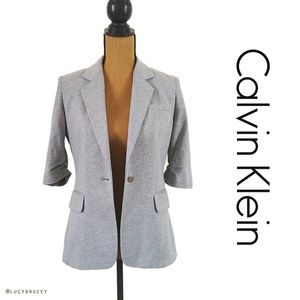 Calvin Klein 1/2 Sleeve Blazer XS