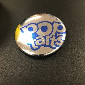 Reflective poptart button