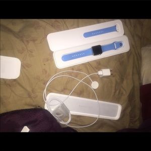 Series 1 38 mm silver Apple Watch