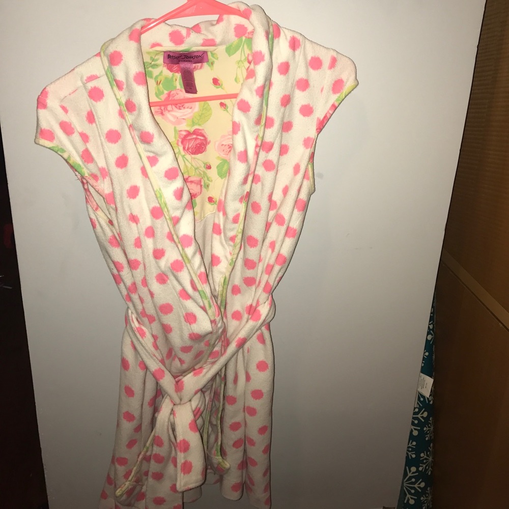 Betsy Johnson bathrobe