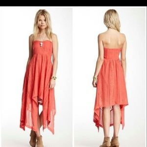 Free people asymmetrical tank style dress