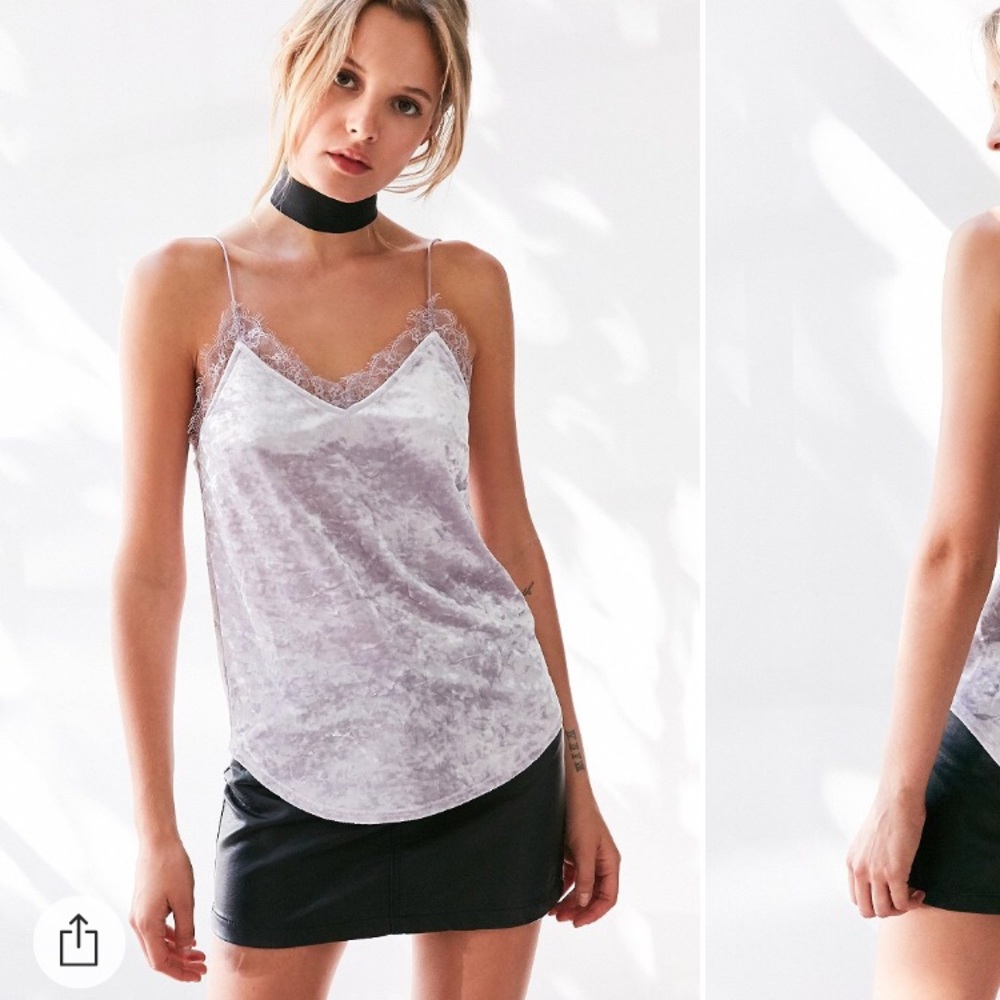 BNWT velvet crush tank