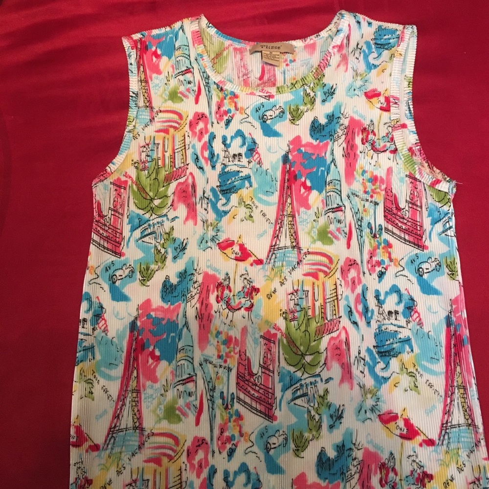 French pattern top