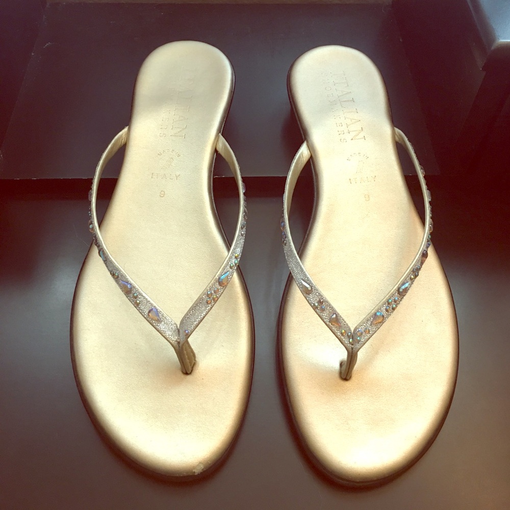 Gold Sandals