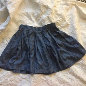 Sz small American Eagle chambray denim mini skirt