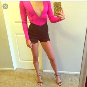 Windsor v-neck bodysuit