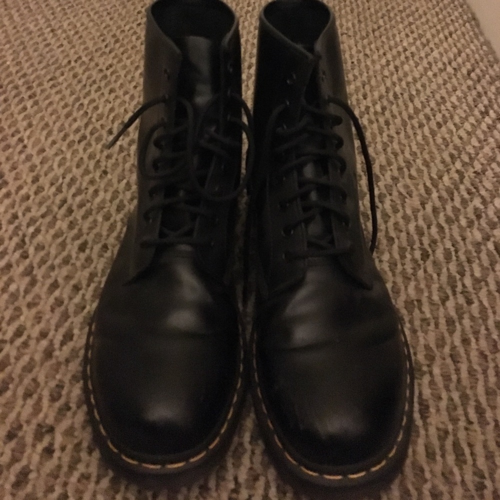 Black Men's Size 12 Dr. Martens