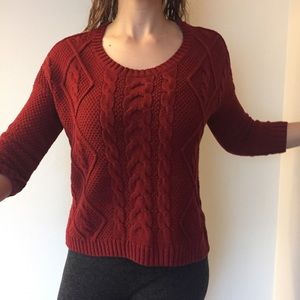 MOVING SALE Cable Knit Sweater