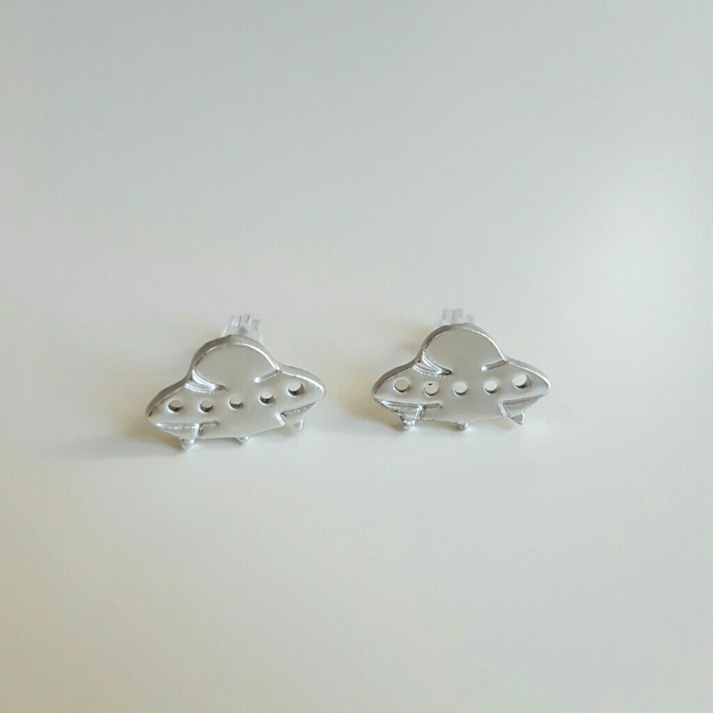 UFO Space Ship Earrings