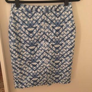 Banana Republic - Blue Tye Dye Skirt