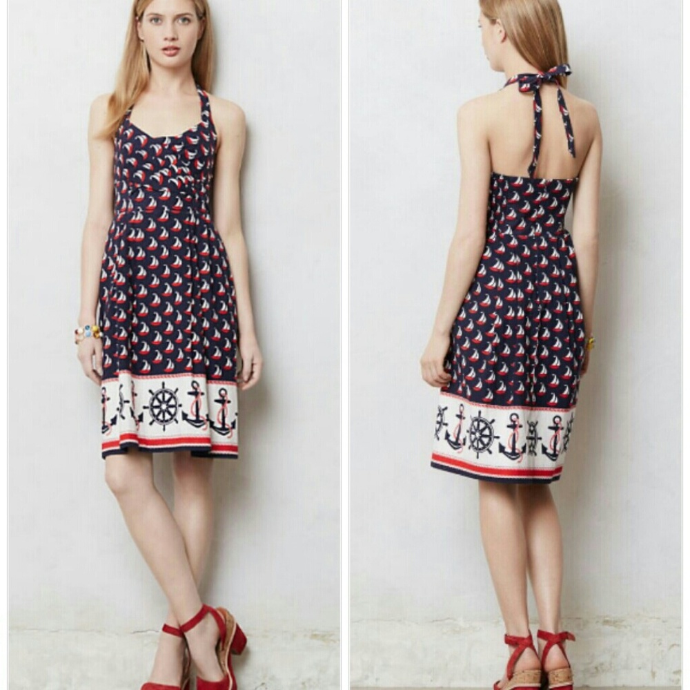 Anthropologie Windward Halter Dress Sold Out!