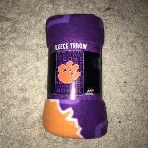 Clemson Tigers Fleece Blanket