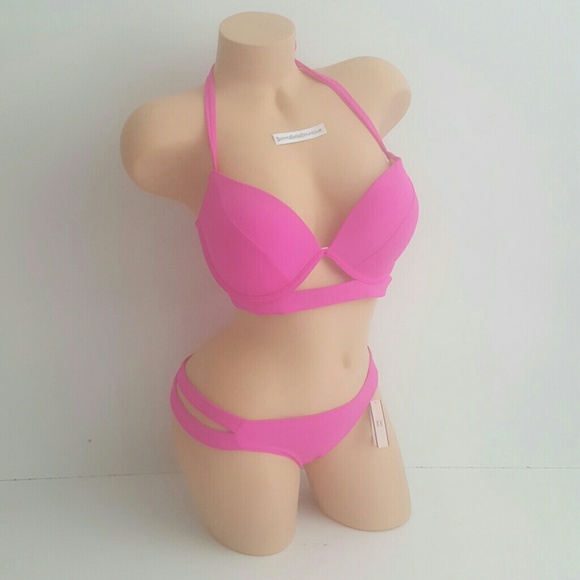 Victoria's Secret 34C 34DD 36D STRAPPY BIKINI SET