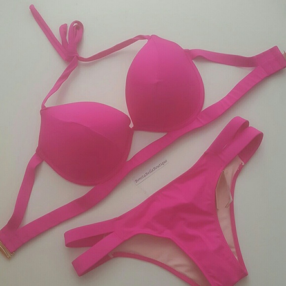 Victoria's Secret 34C 34DD 36D STRAPPY BIKINI SET