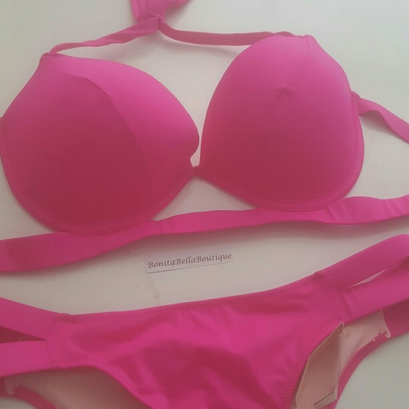 Victoria's Secret 34C 34DD 36D STRAPPY BIKINI SET