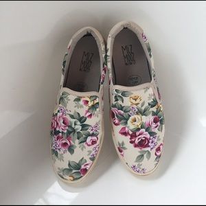 Miz Mooz  floral slip on Shoes