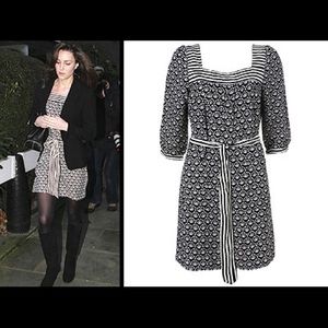 Topshop Black And White Tunic Dress ASO